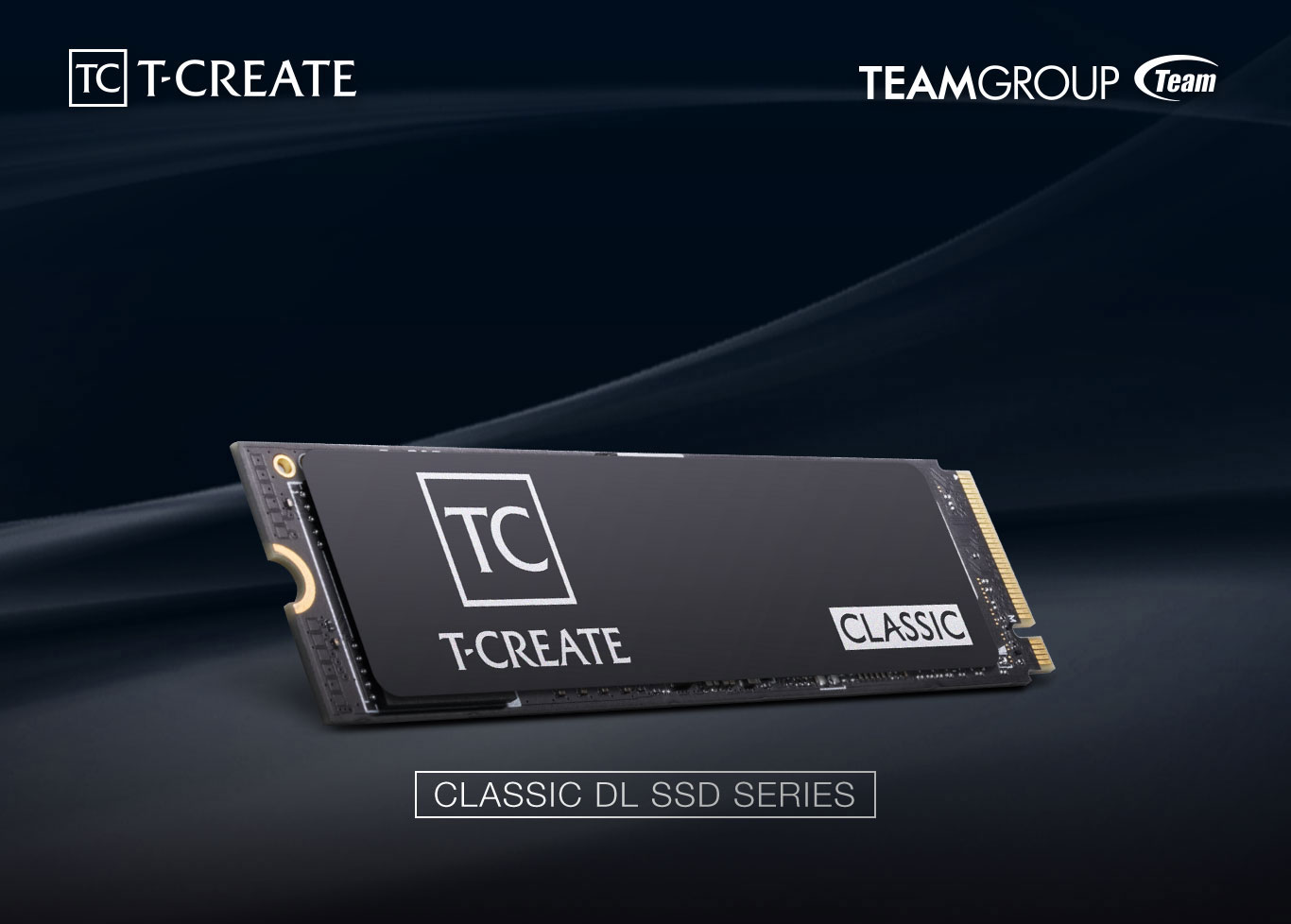 Team Group T-Create Classic M.2 2280 1TB PCIe Gen4x4 with NVMe 3D